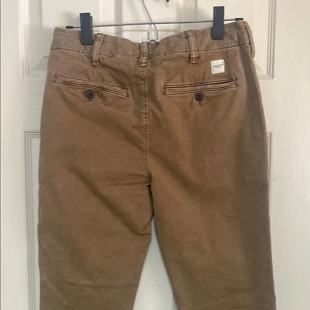 American Eagle Outfitters Tan Slim Flex Chinos Classic Straight-Leg 29 X 32 - Picture 8 of 13